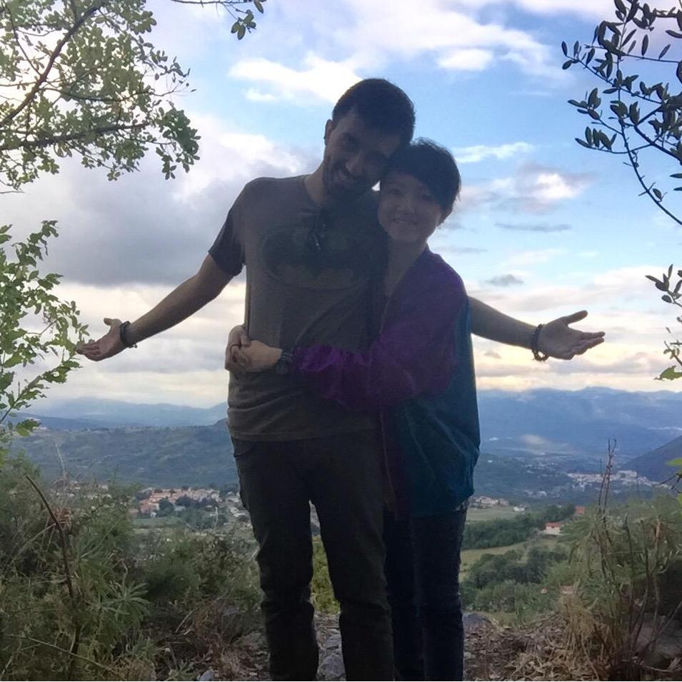 Kiki's first time in Rocchetta.