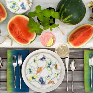 Butterfly Ginkgo Salad Plate