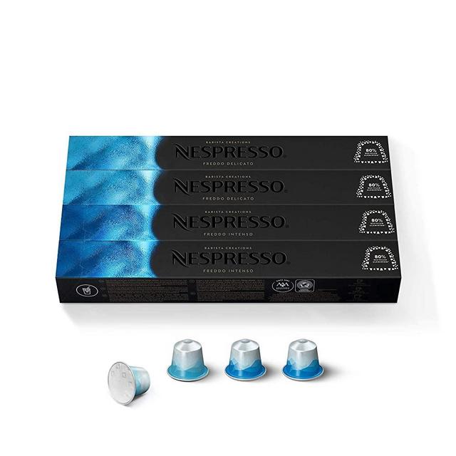 Nespresso Original Line Iced Coffee Variety Pack, 1.35 Oz, 10 Count (Pack of 4)