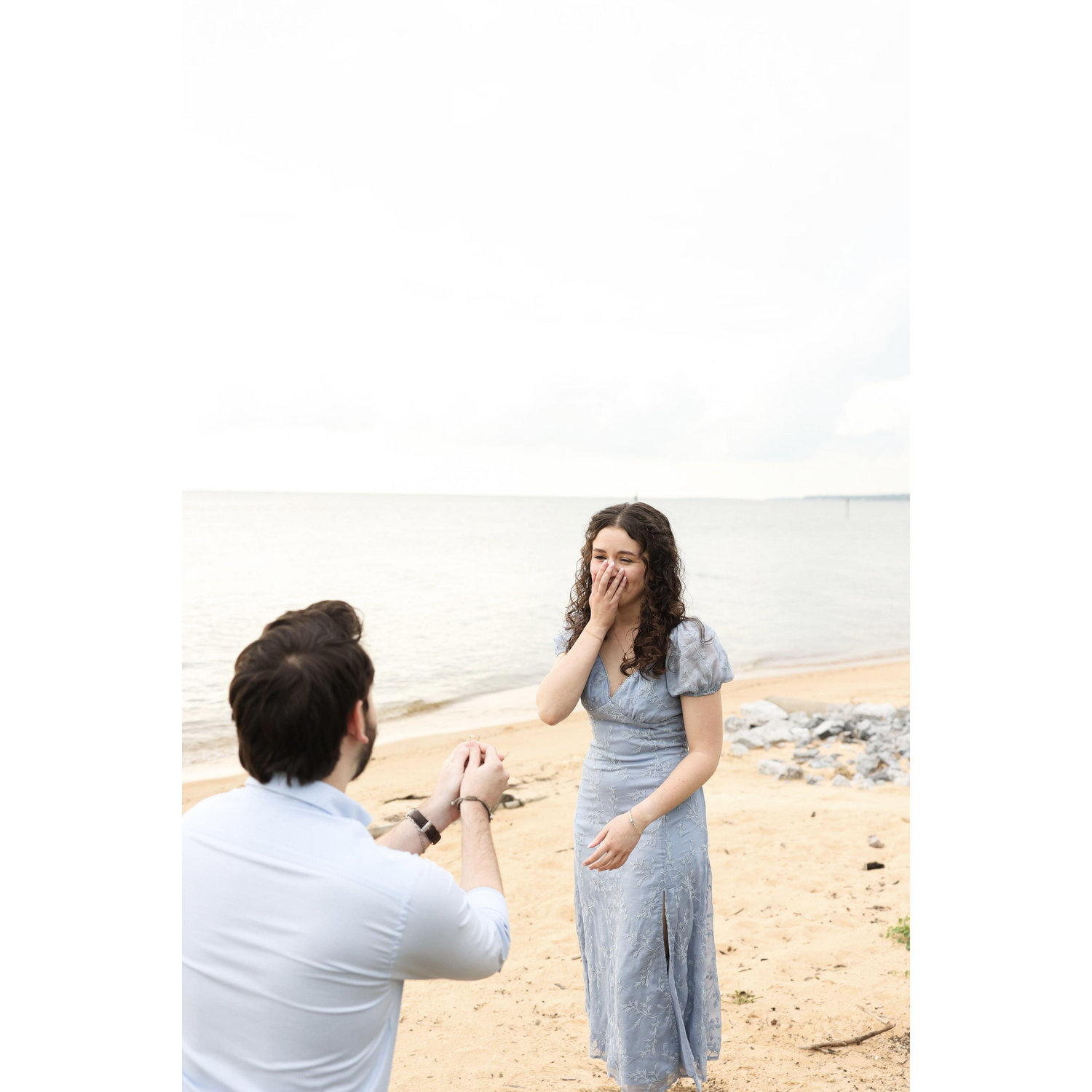 Aaron setup a surprise proposal & photoshoot at the Fairhope pier!