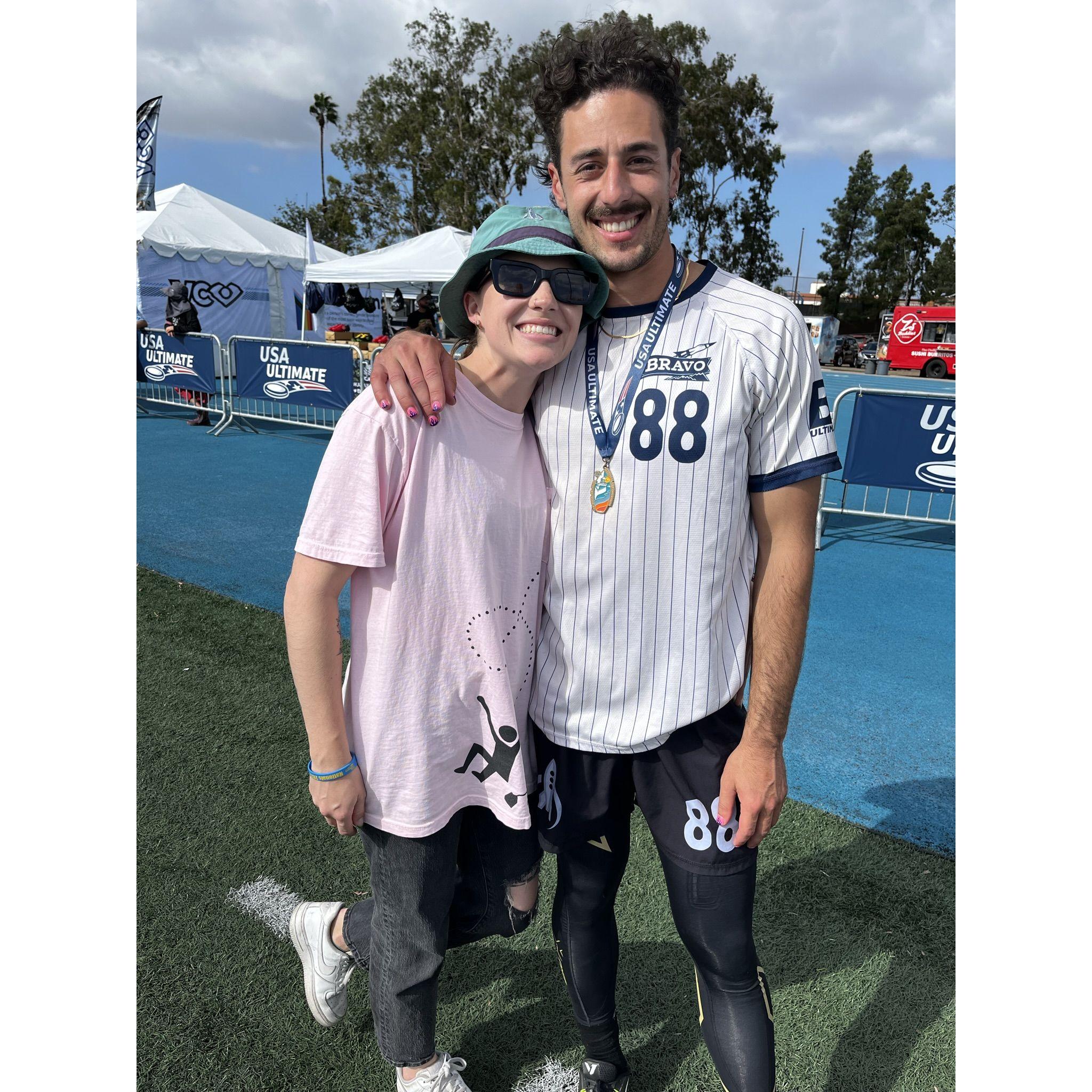 Quinn winning Club Nationals 2022
