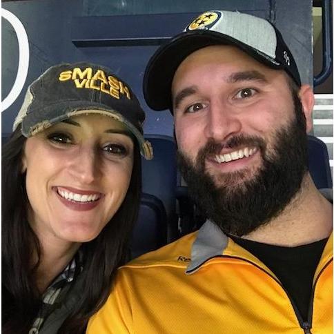 Our first preds game together...We liked it, we loved it, we want more of it!!