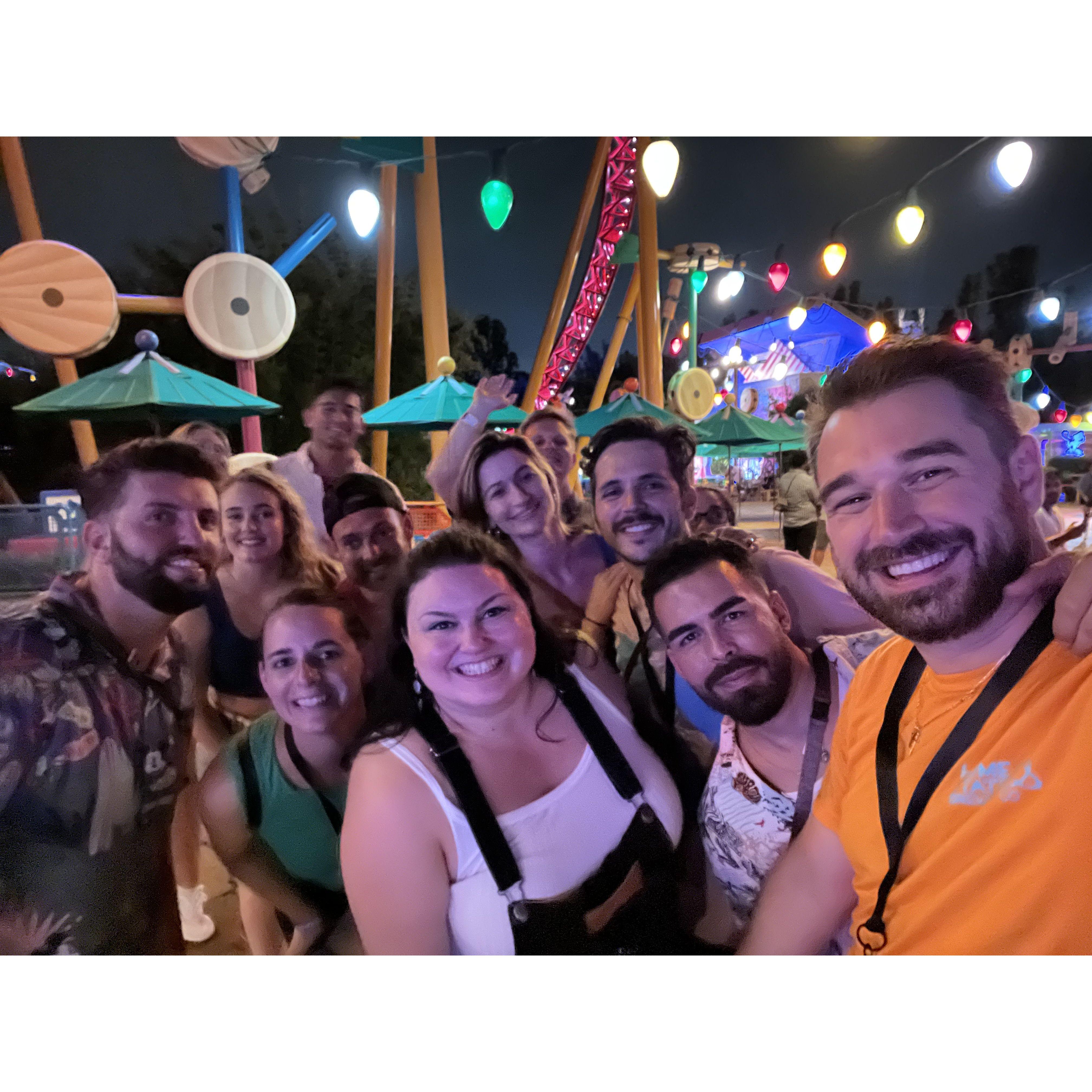 Earidescent Evening at Hollywood Studios with all the friends!