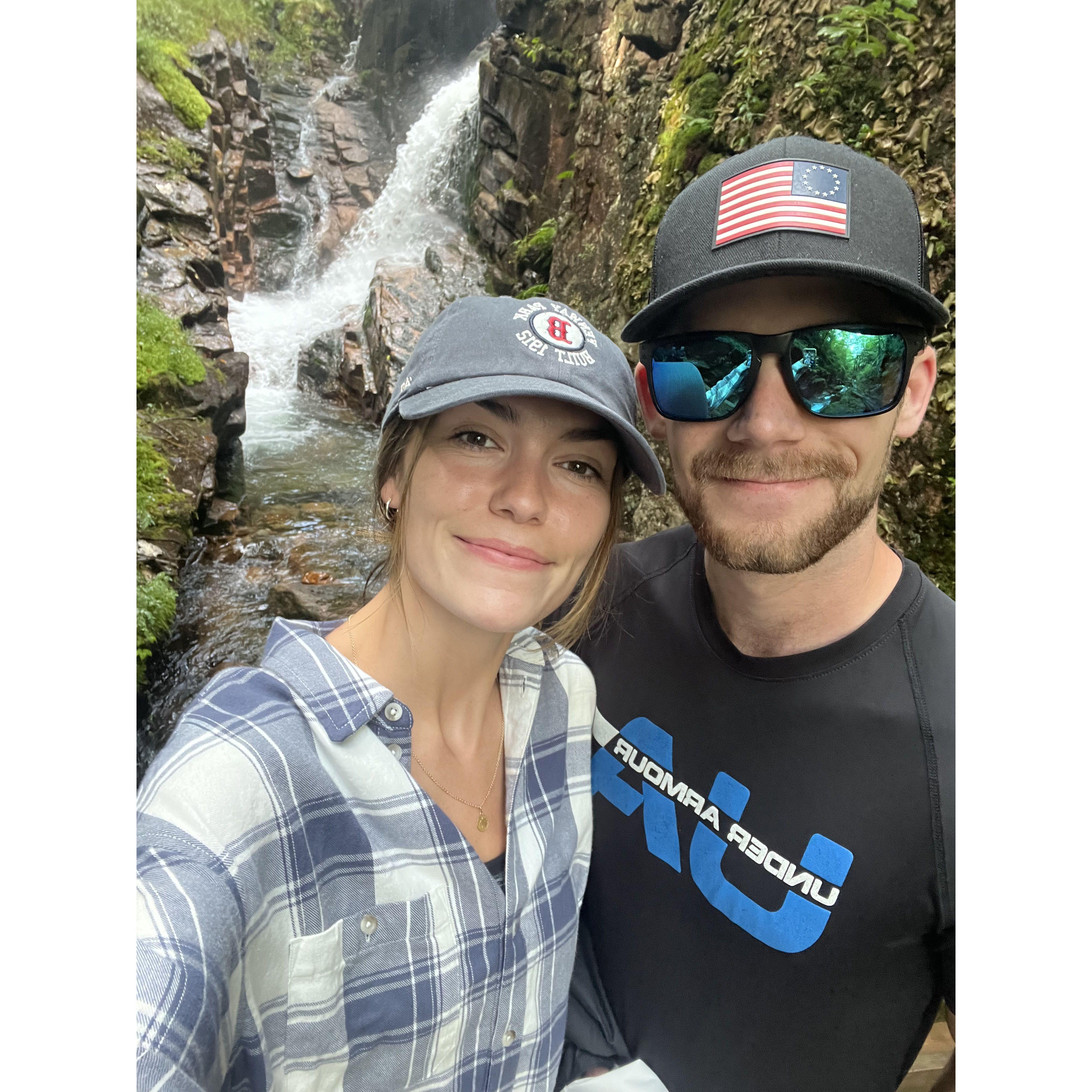 Hiking in New Hampshire!