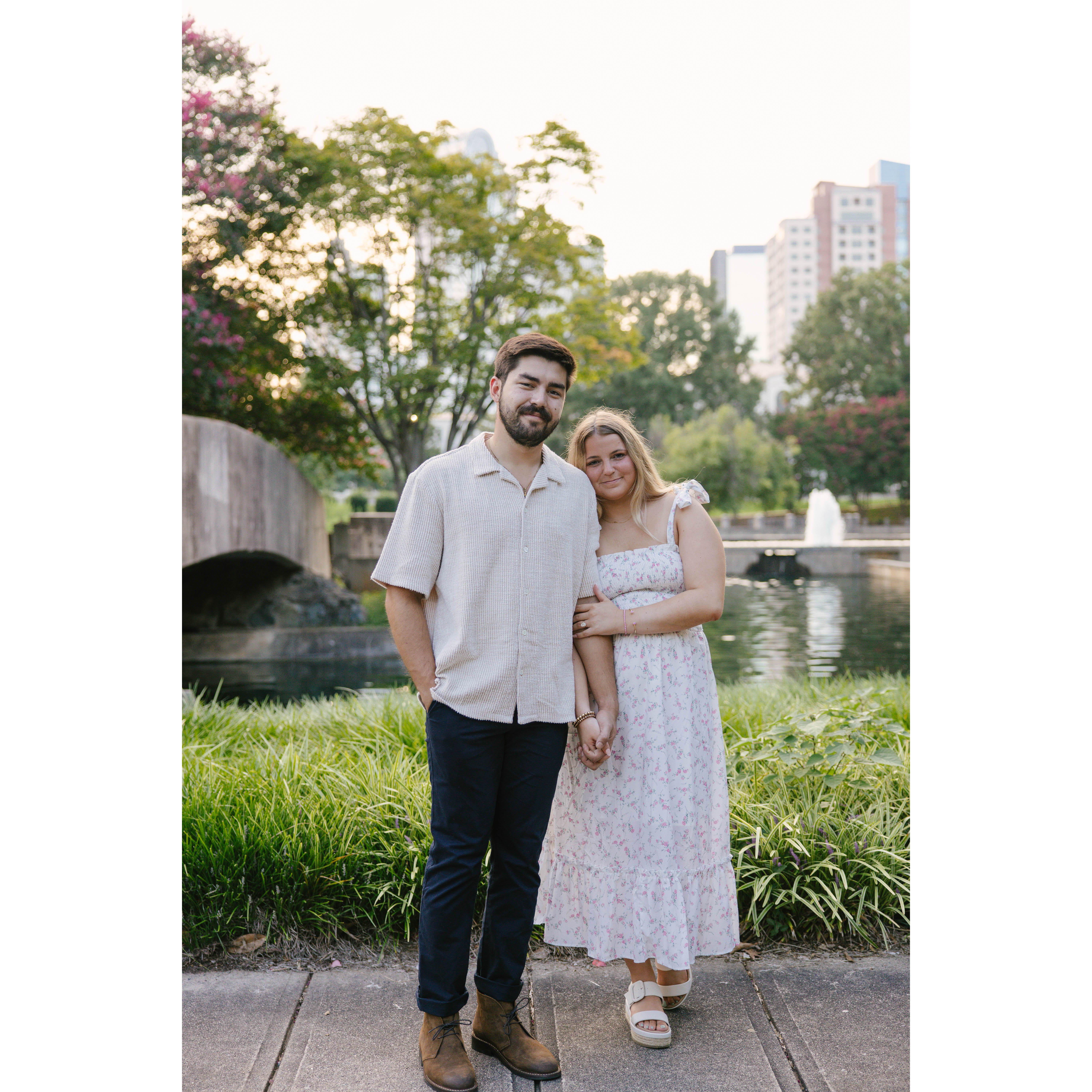 Engagement pics by Sunnie Stainback