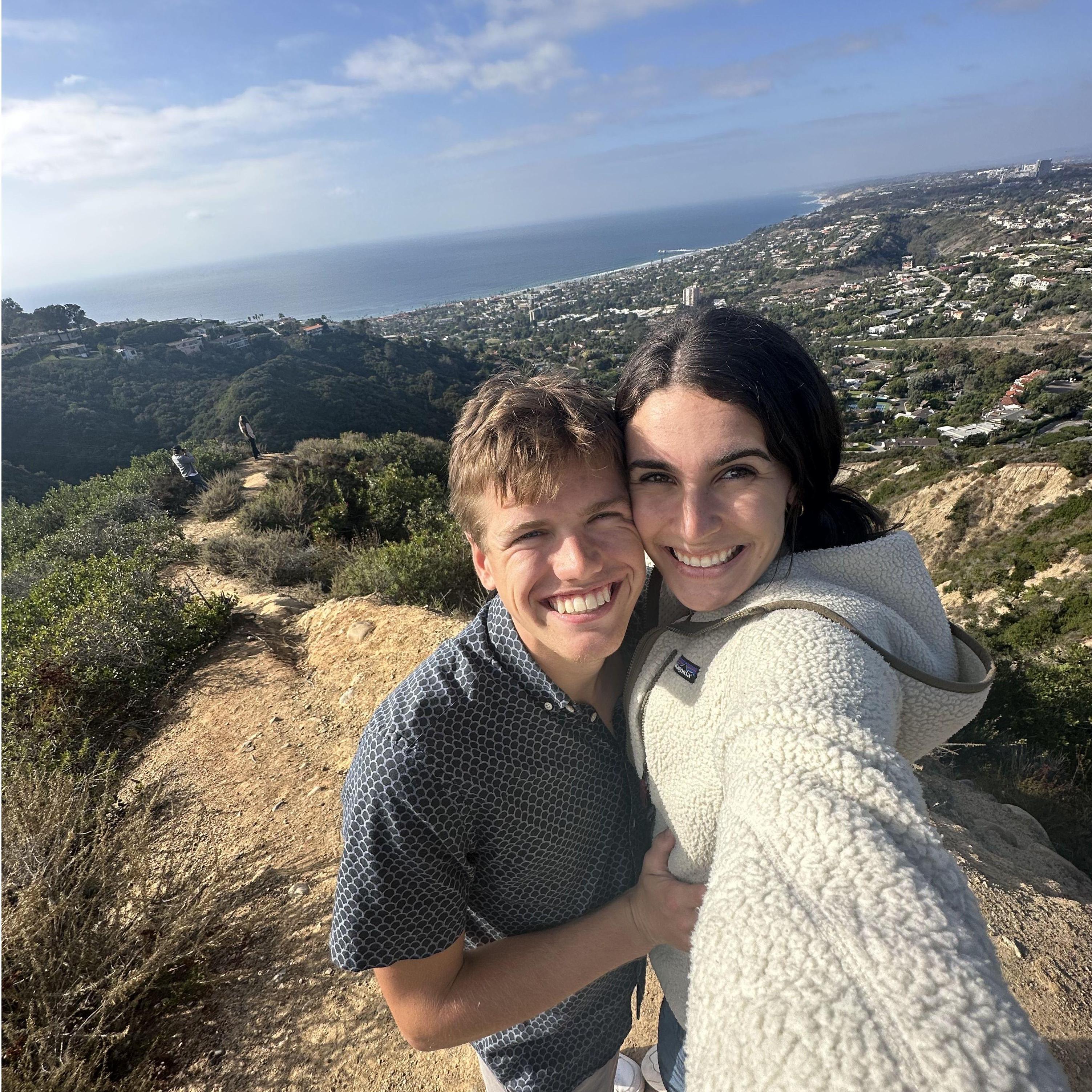 Payton went to visit Liam while he was living in San Diego - so fun!