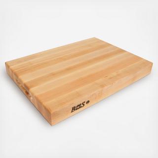 Edge Grain Cutting Board with Grips