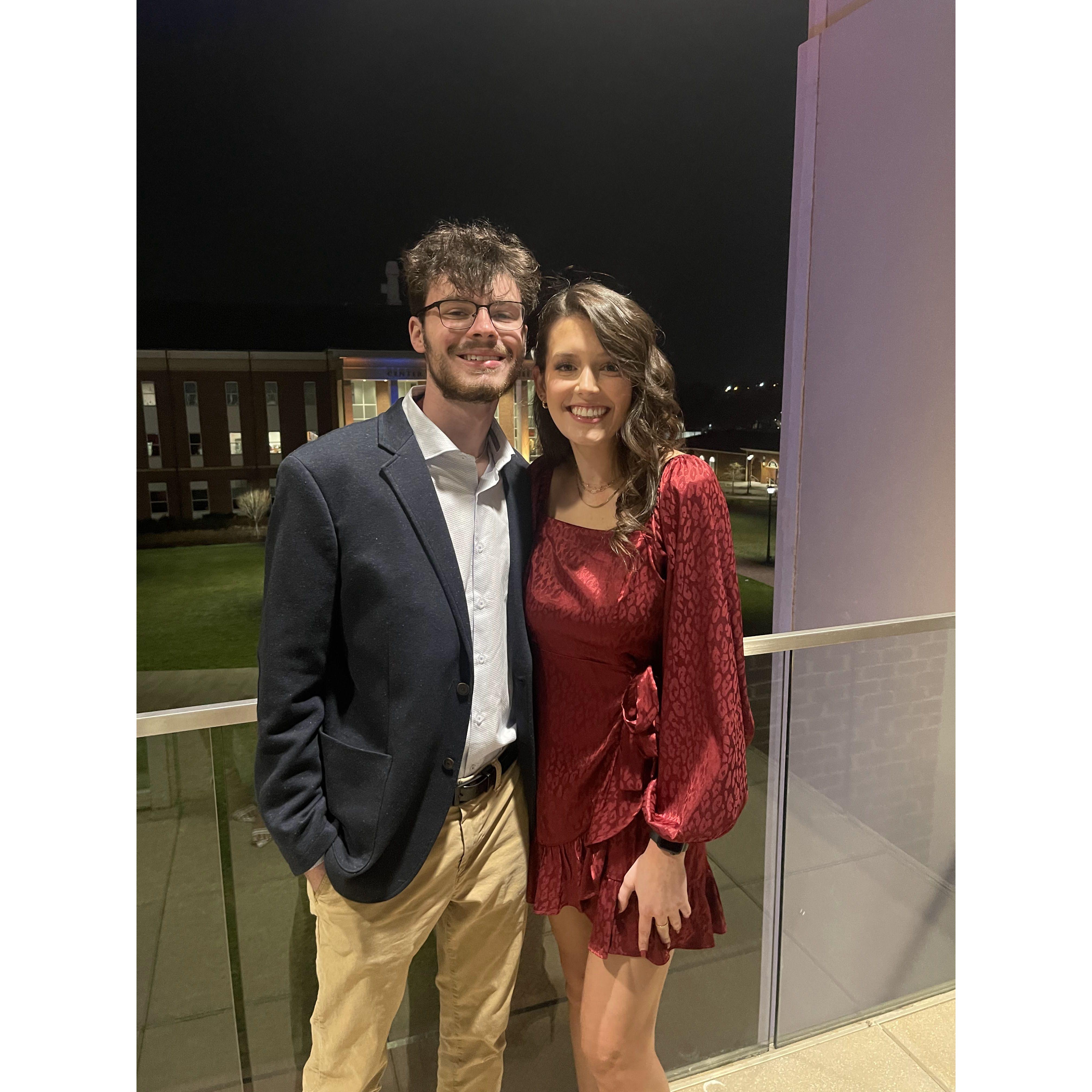 We made it official!