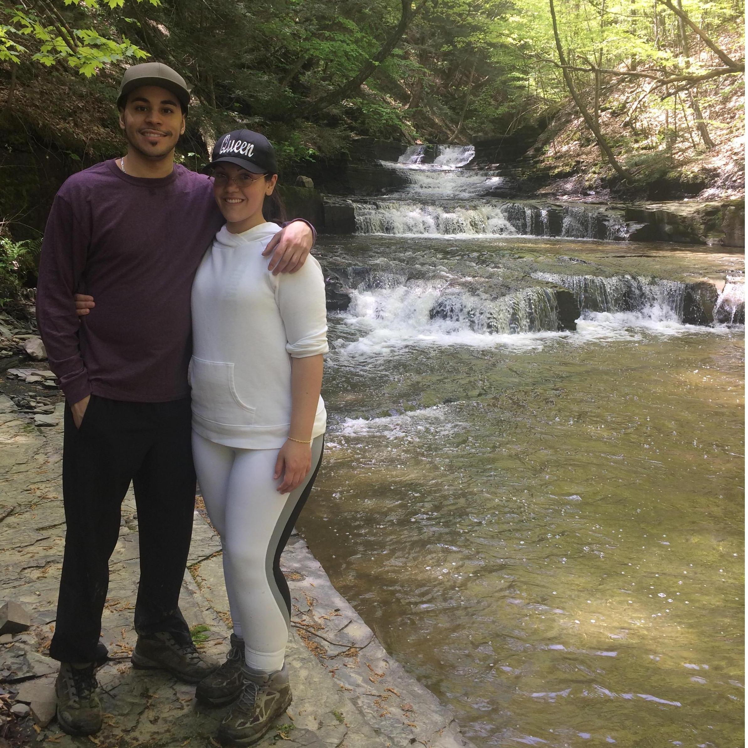 Upstate trip/Our first hike!