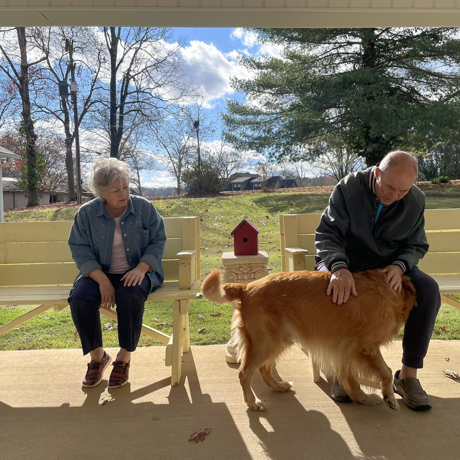 Visiting Mimi and Papa during Thanksgiving 2025! Benjamin and Nina are thankful for them in many ways.