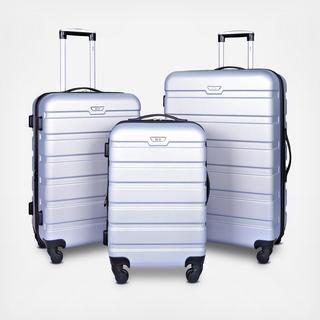 Harper 3-Piece Hardside Luggage Set