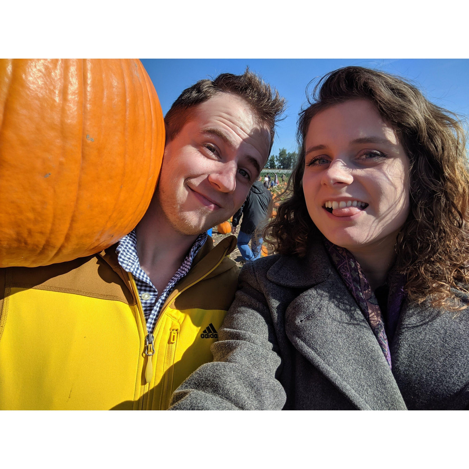 One of the first selfies we ever took together