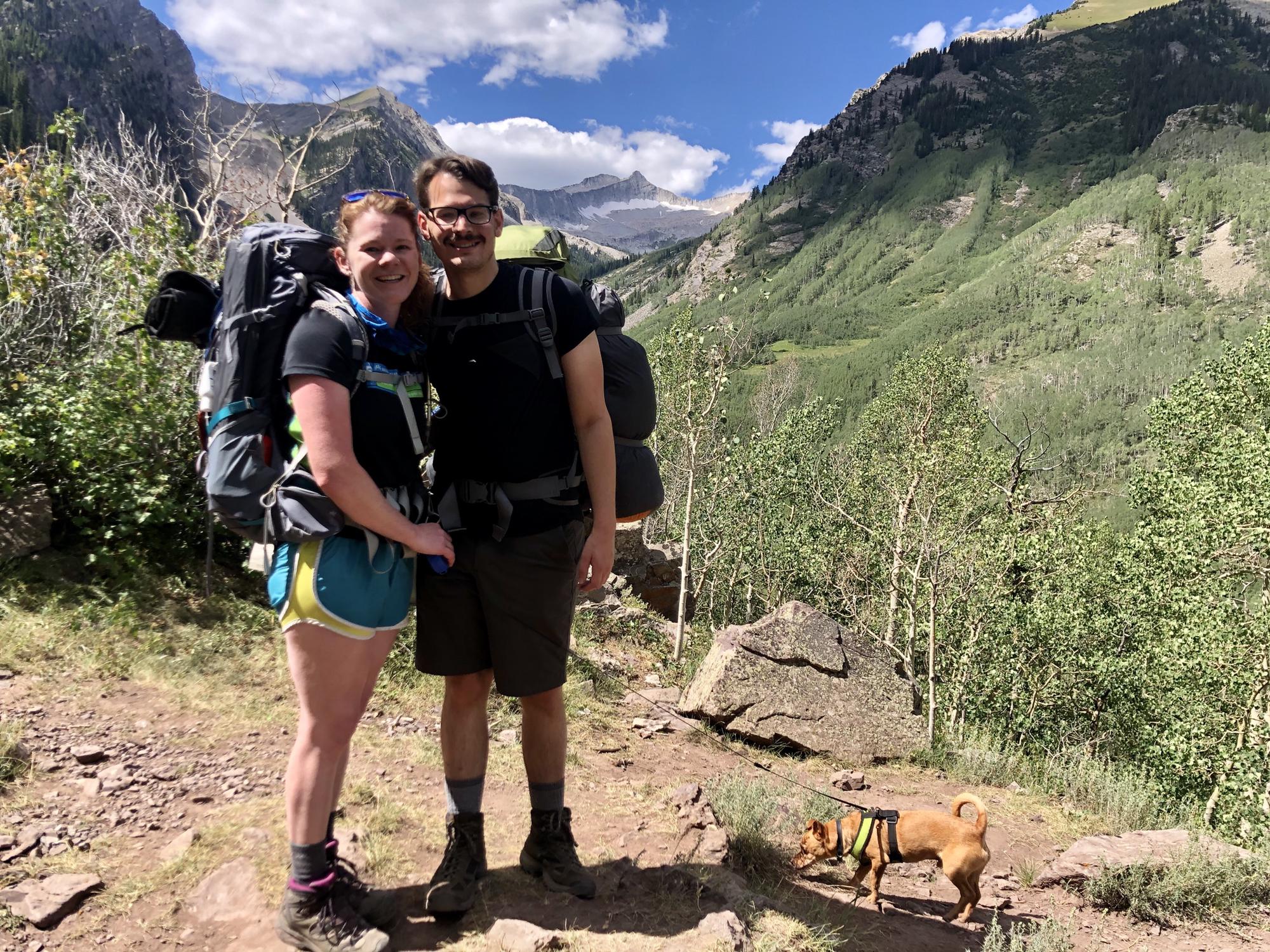 Backpacking in Aspen, CO.