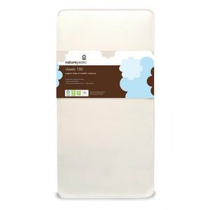 Naturepedic No Compromise Organic Cotton Classic Crib Mattress - 28" x 52" x 6"