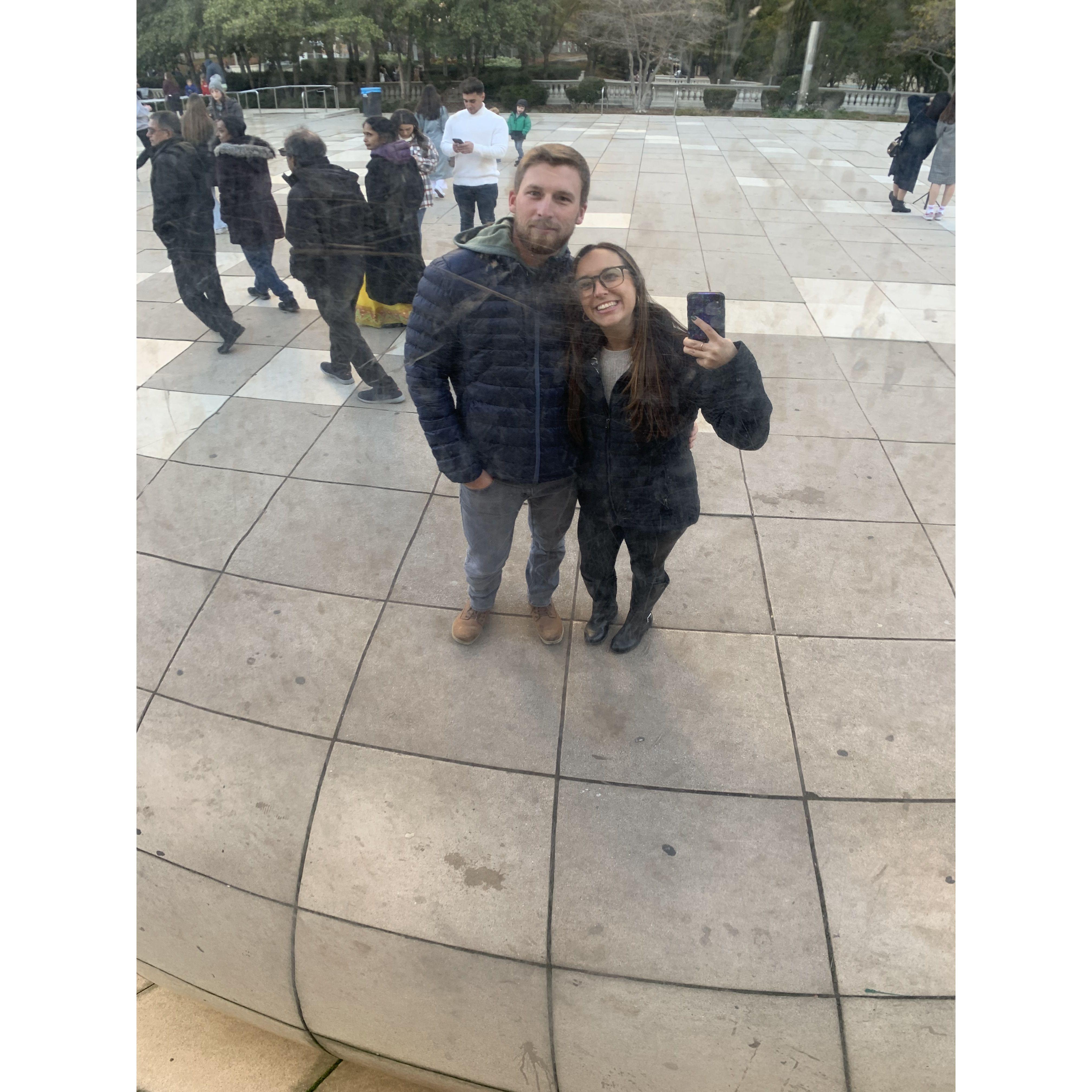 Photo in the "bean" in Chicago!