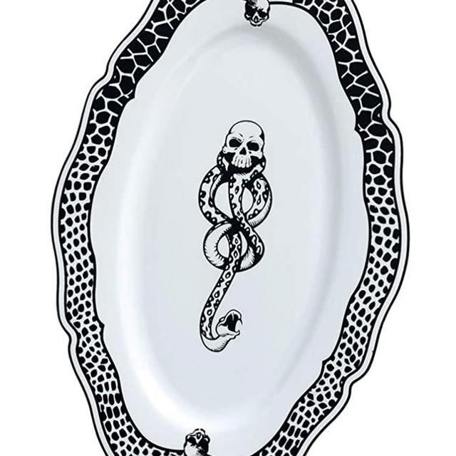 Harry Potter Voldemort Death Eater Dark Mark Porcelain 14" Serving Platter