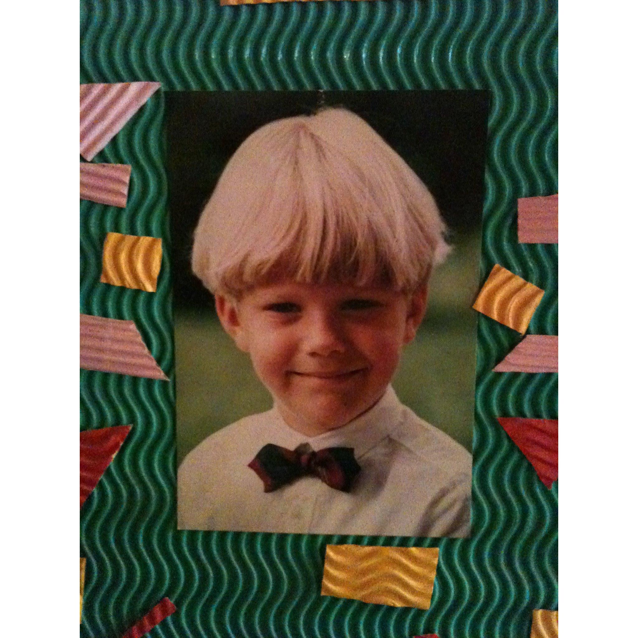 Austria, 1993. Philipp in Kindergarten.