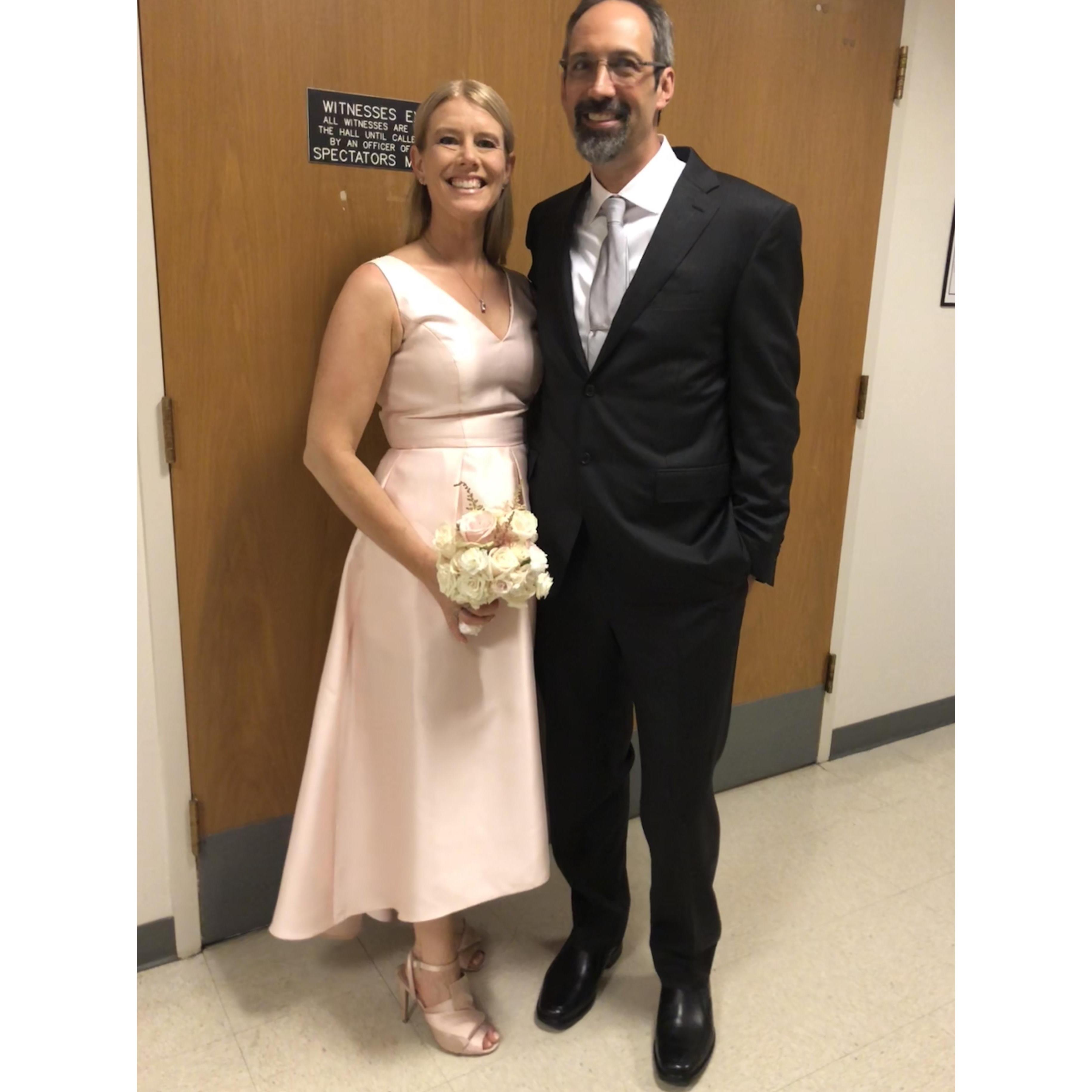 Wedding Day at the Courthouse - 5/9/18