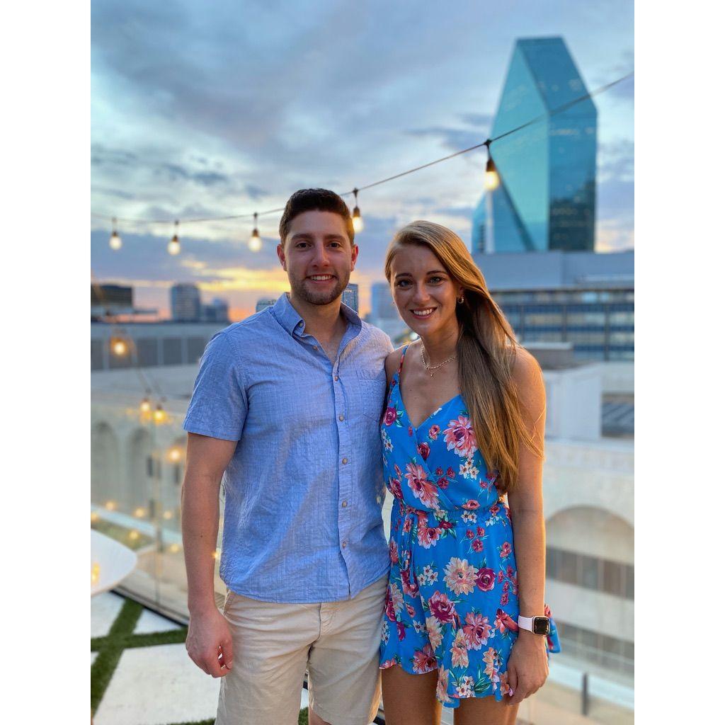 Anniversary date at Catbird in Downtown Dallas
