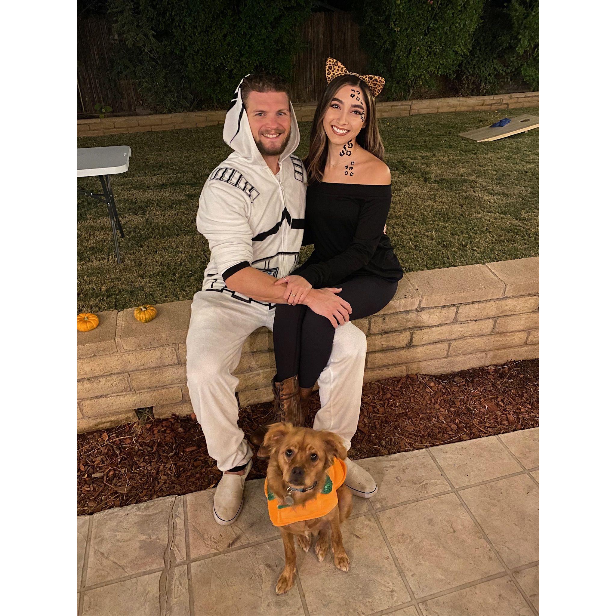 Celebrating Halloween at Sarah & James's 🎃