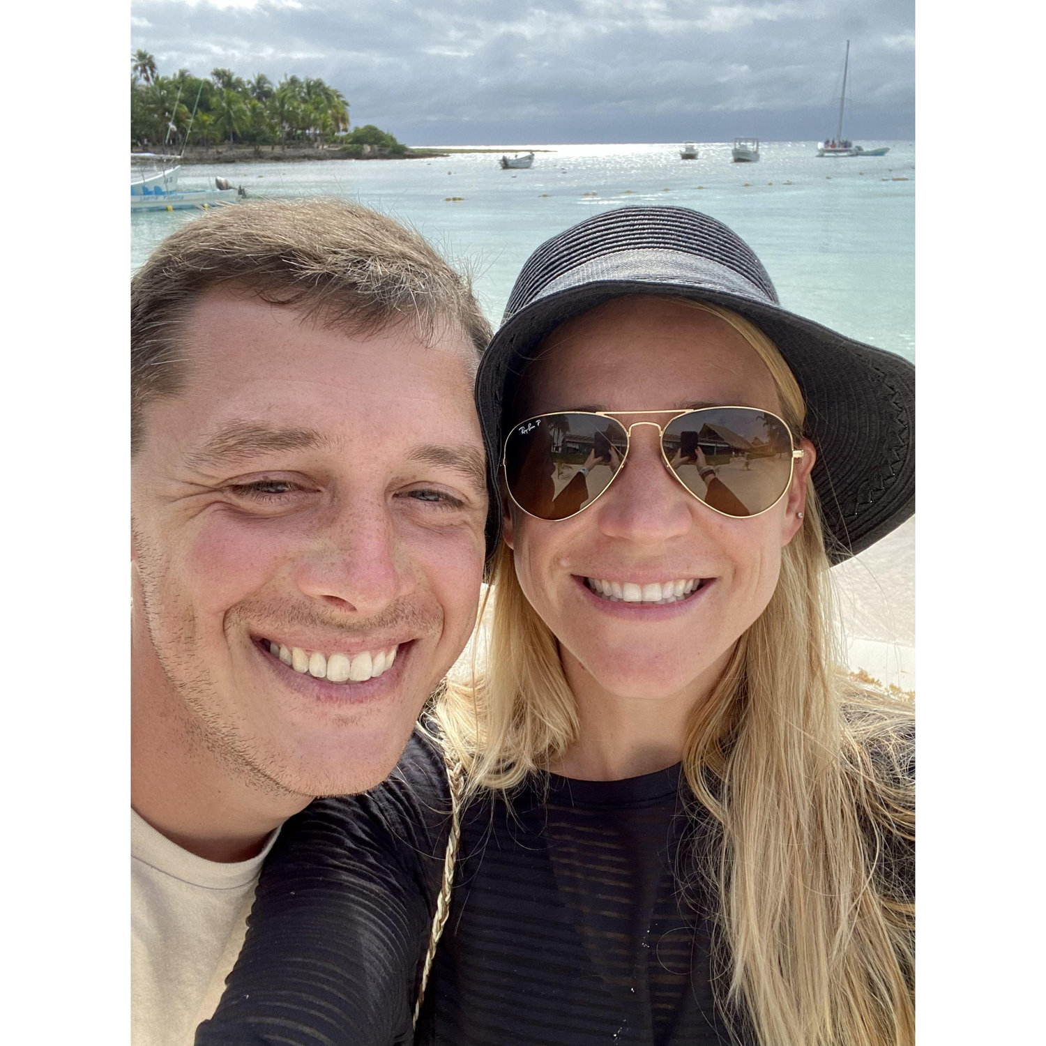 Our first vacation together to Mexico!