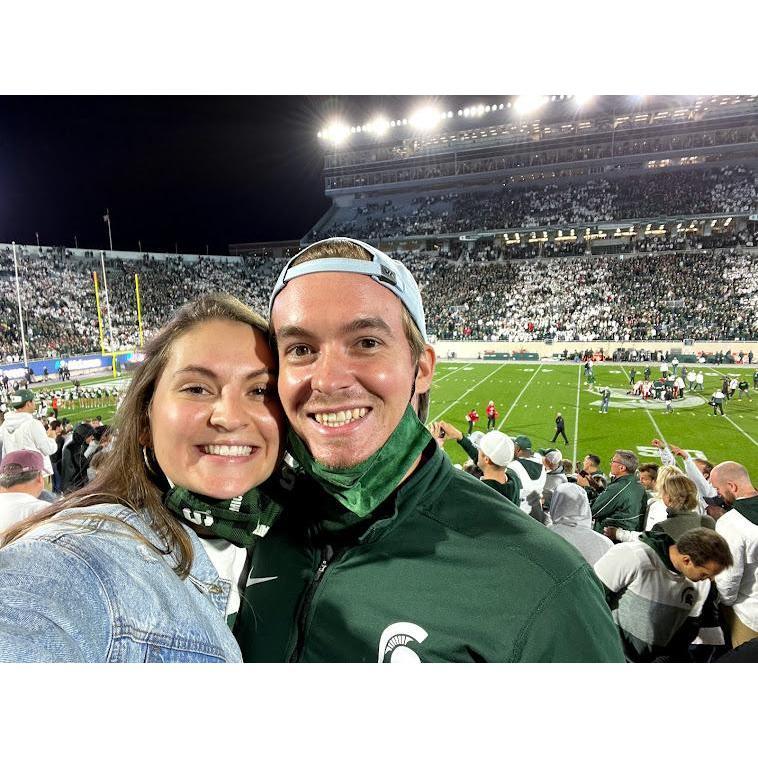 A great Spartan win! East Lansing, MI - September 2021
