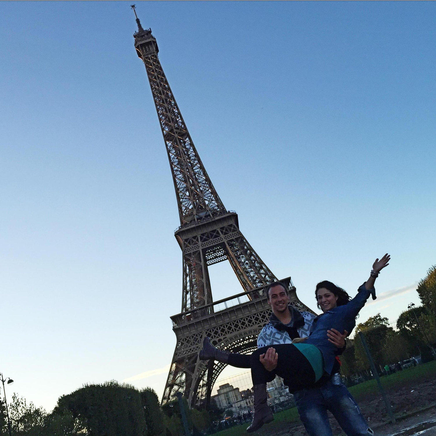 A quick stop in Paris on our way from Belgium to Germany during Cassie's first visit to Europe. (September 2015)