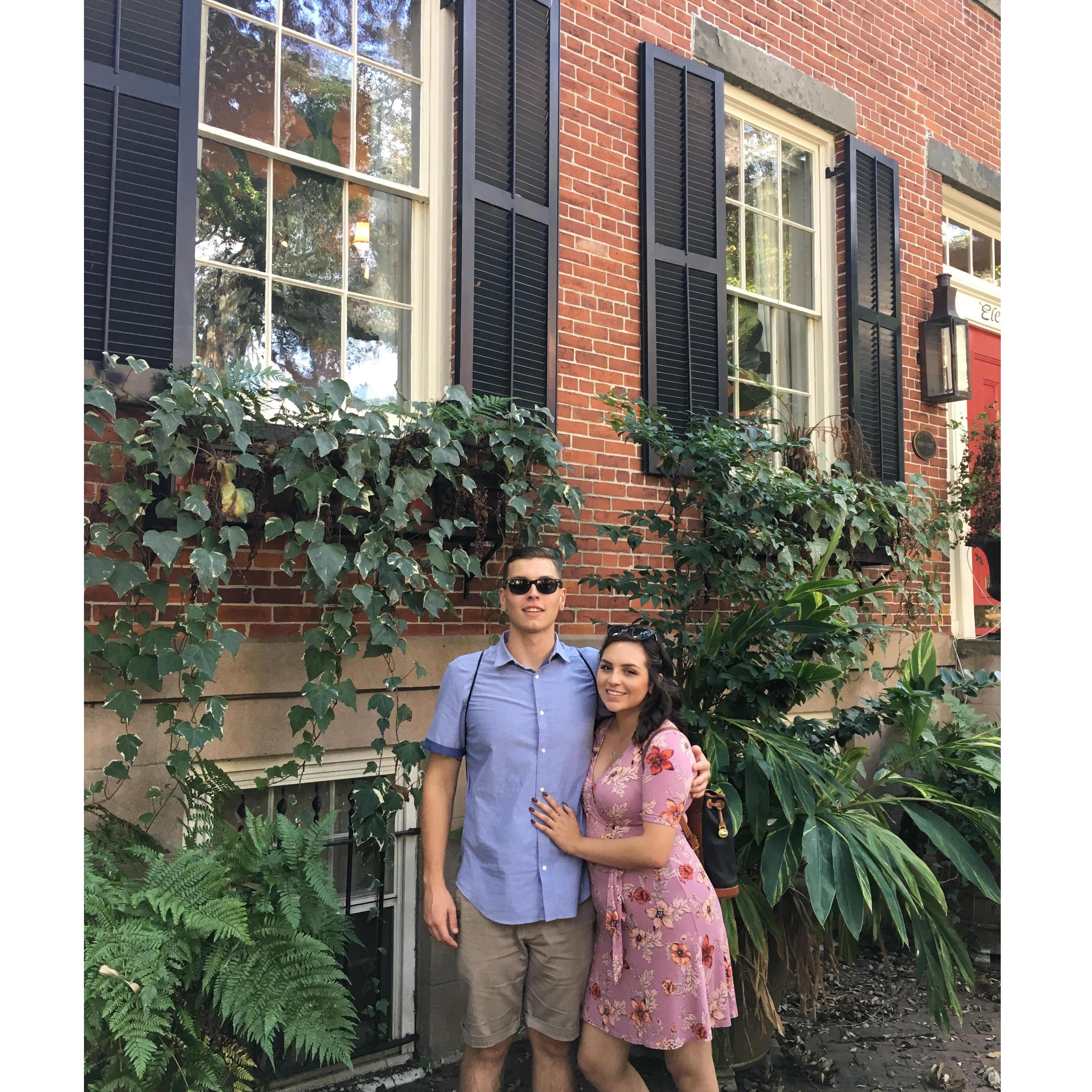 Our first time in Savannah, GA