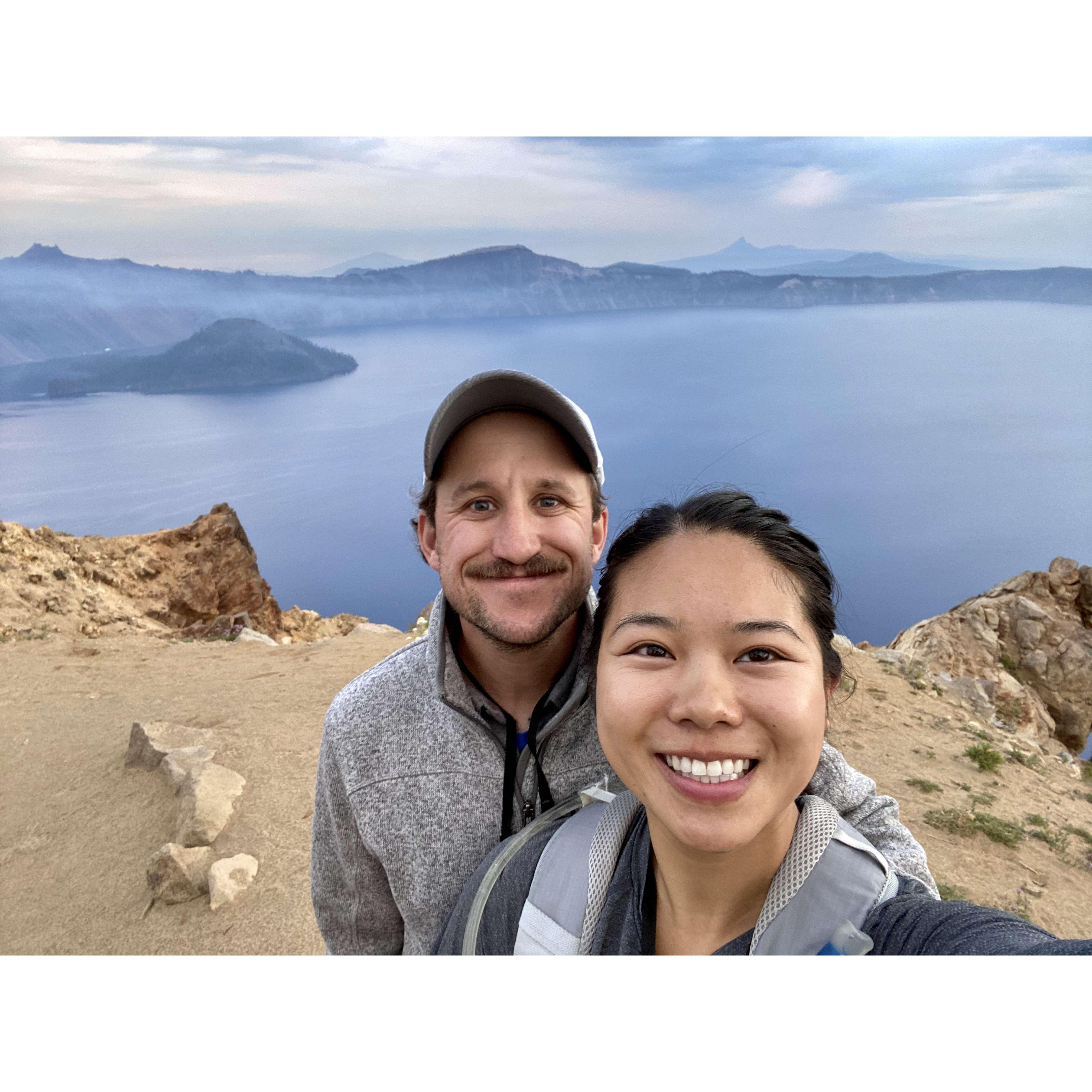 Crater Lake (RIP Jake's mustache)