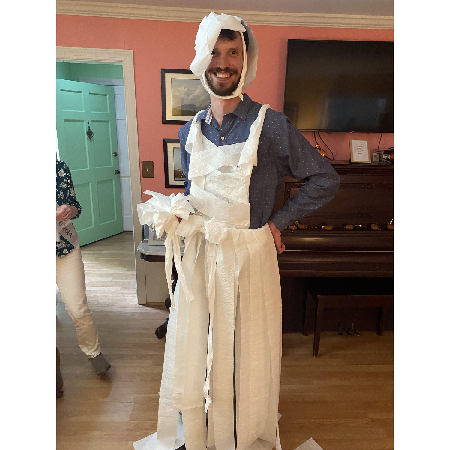 Garrett is so wedding ready