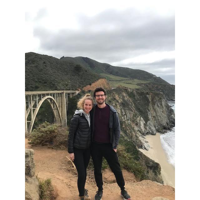 Bixby Creek Bridge on our trip on the PCH
