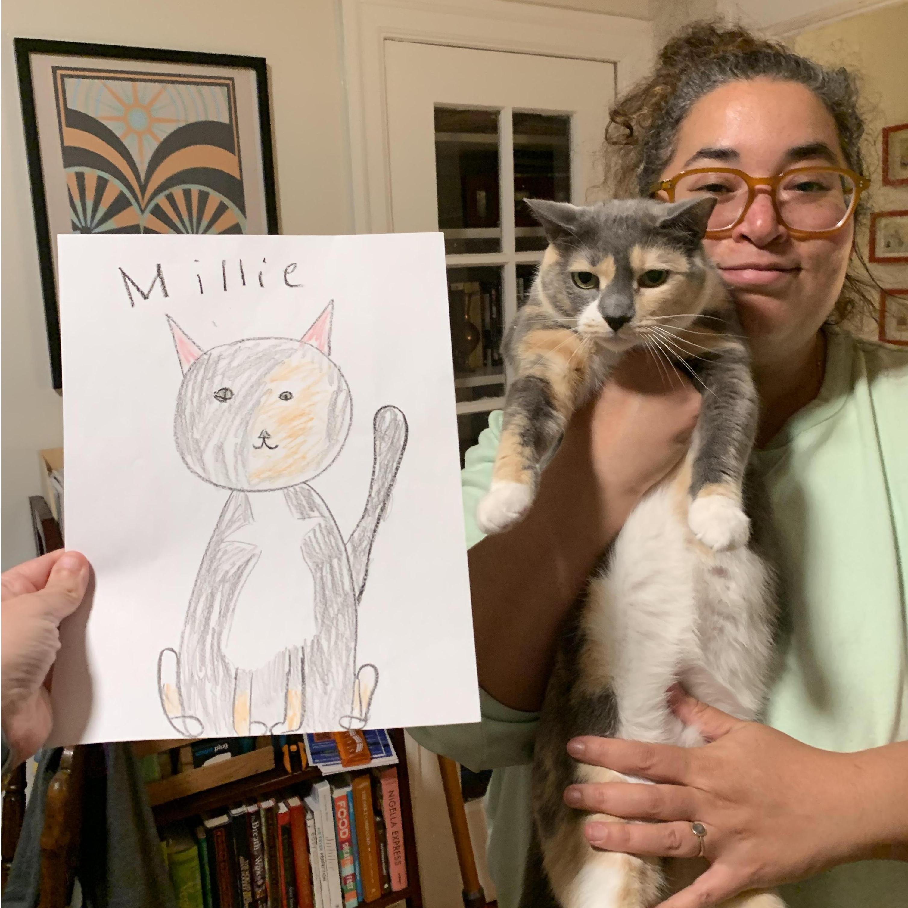 Millie! 
Drawing by Raylin.