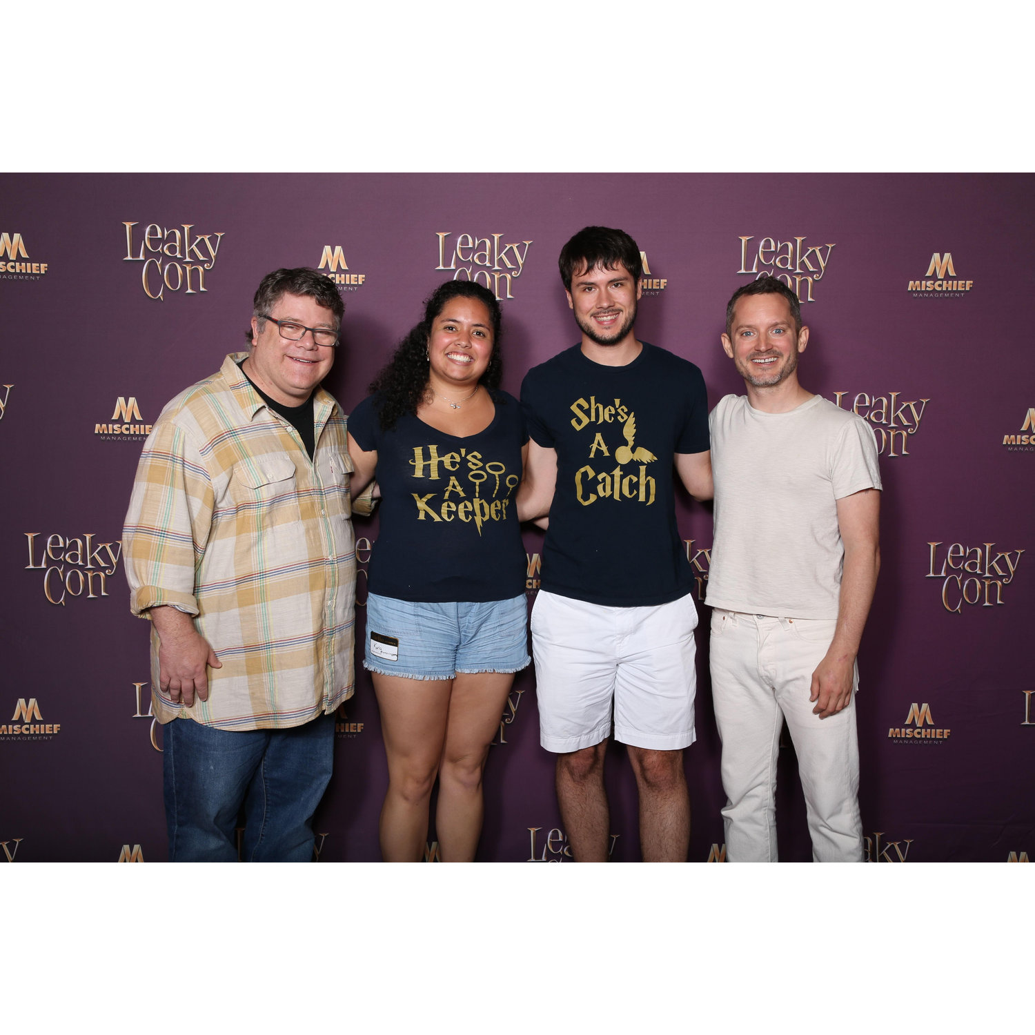 Got to meet some of our favorite hobbits.