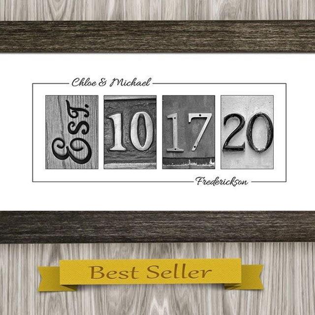 WEDDING DATE GIFT - Wedding Gift Idea,...