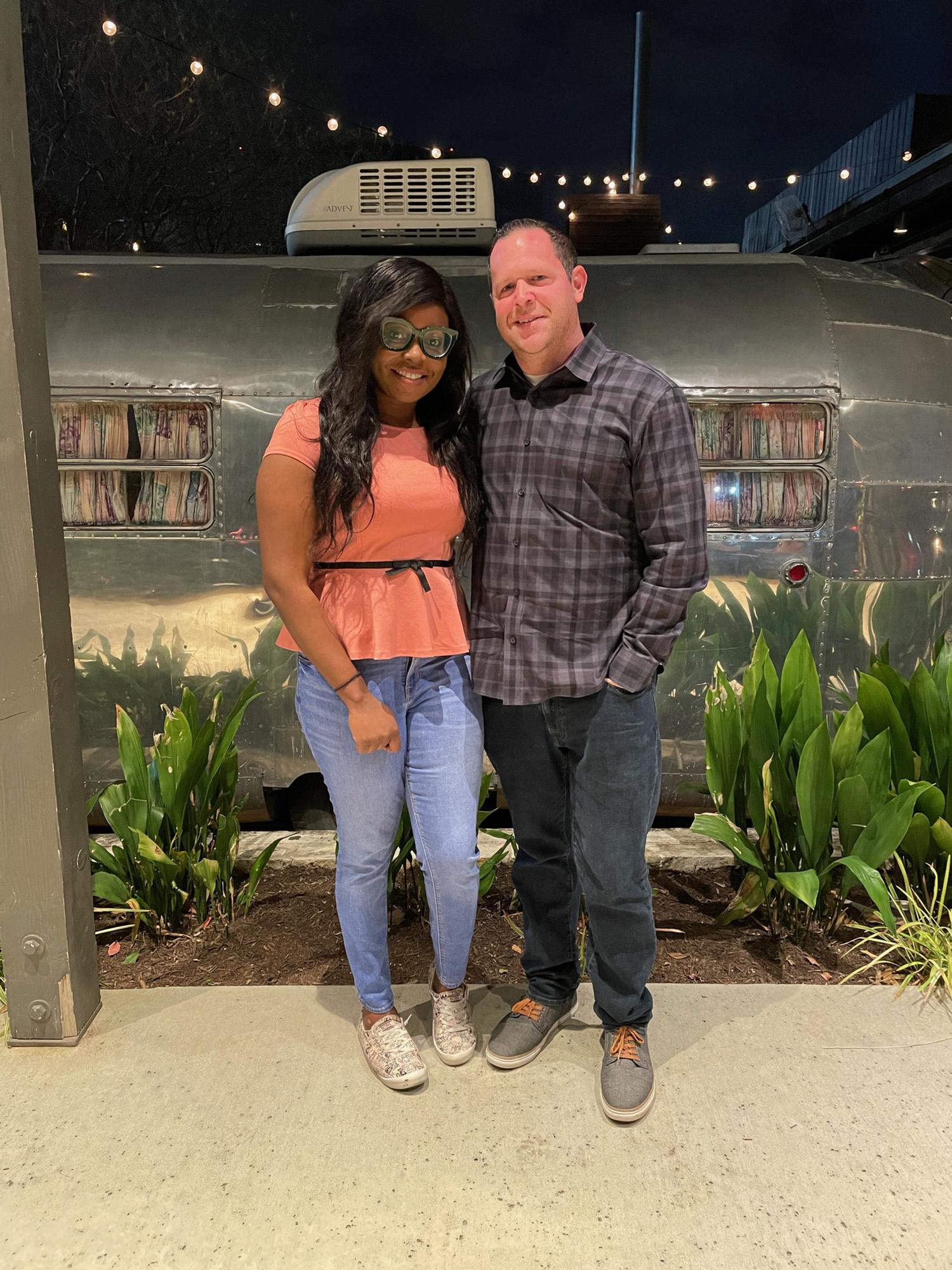 Our very first photo together 2020