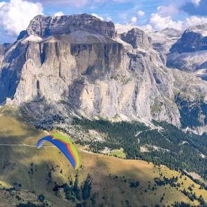 Paragliding For Two In The Dolomites