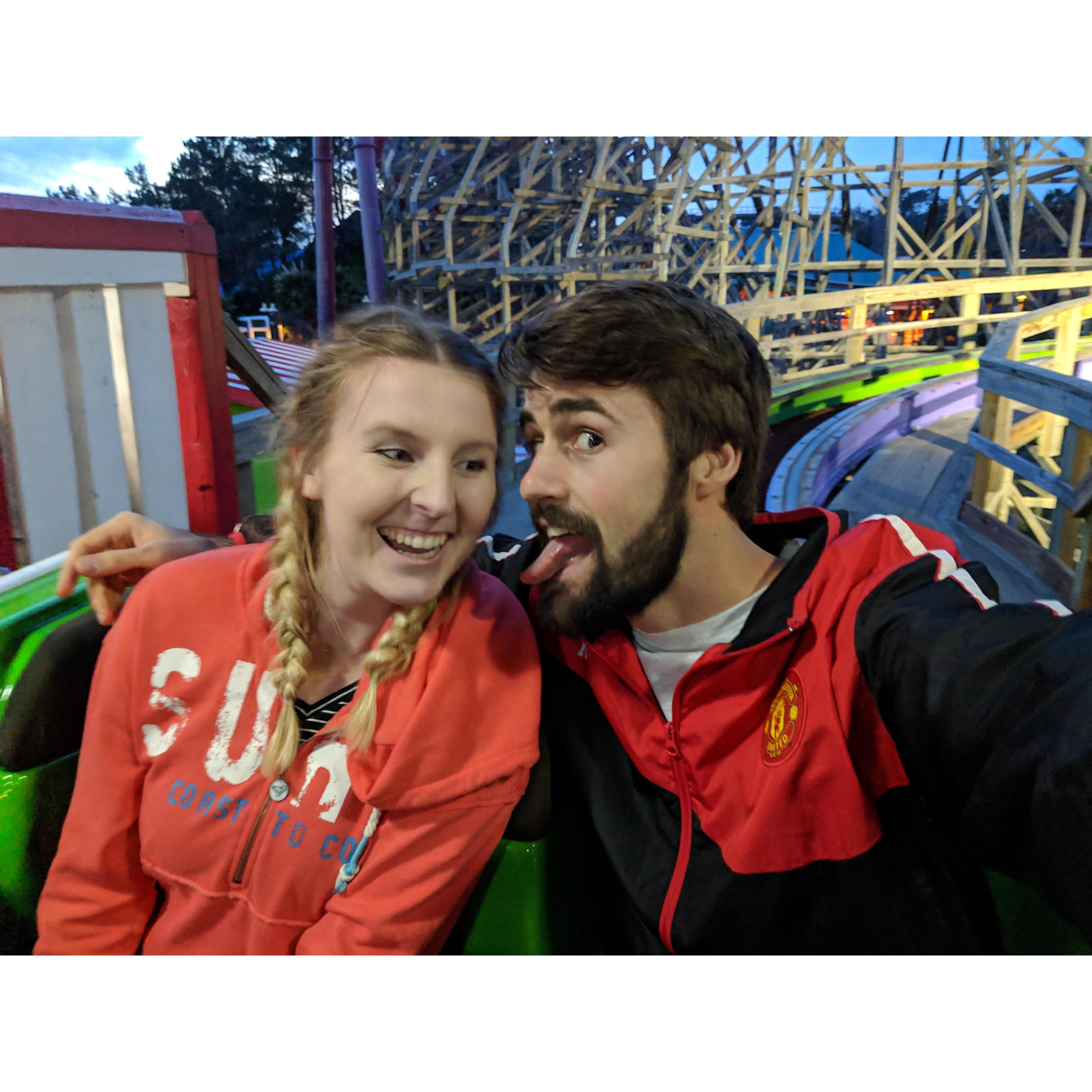 Rollercoaster goofiness