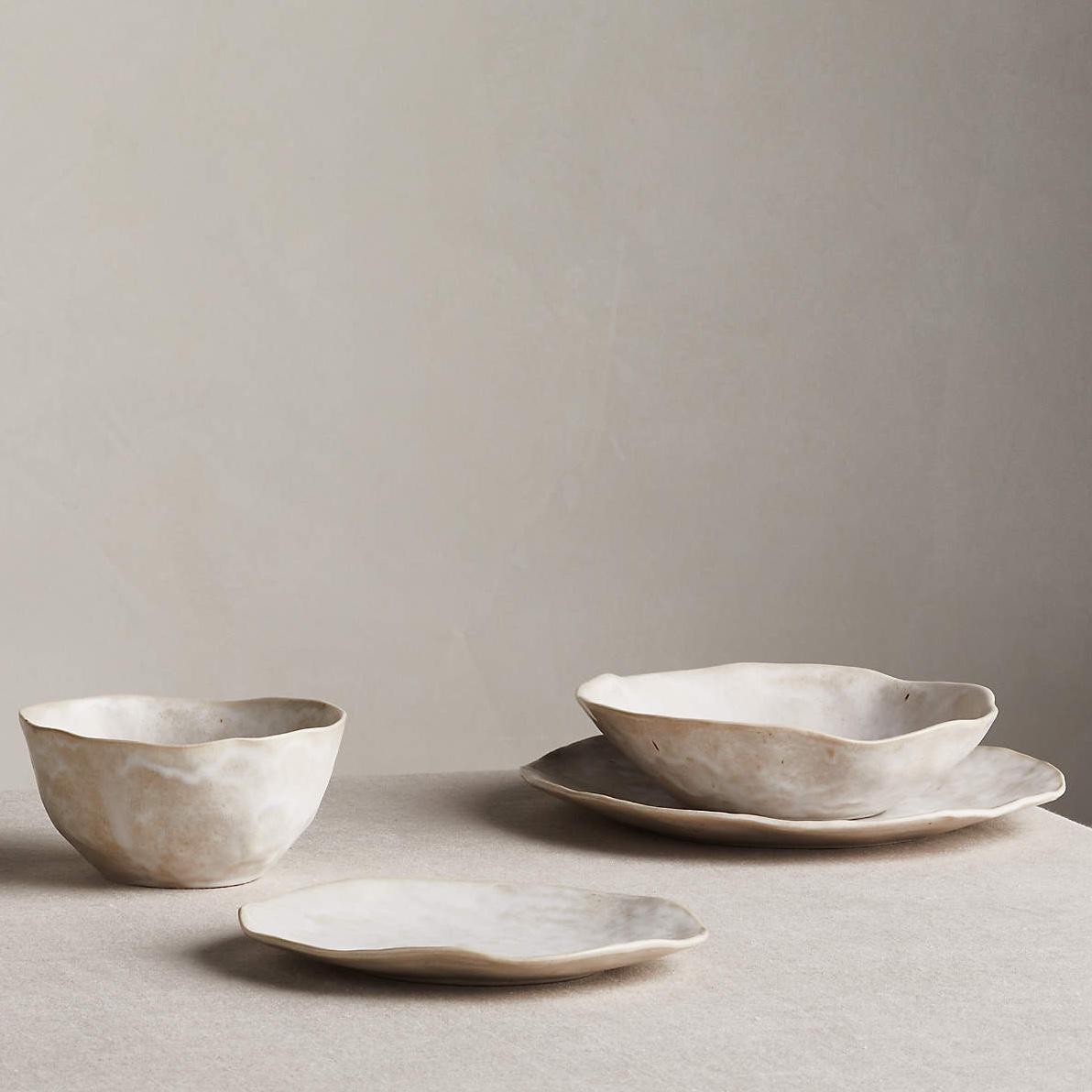 Kiln Off-White Pasta Bowl by Leanne Ford