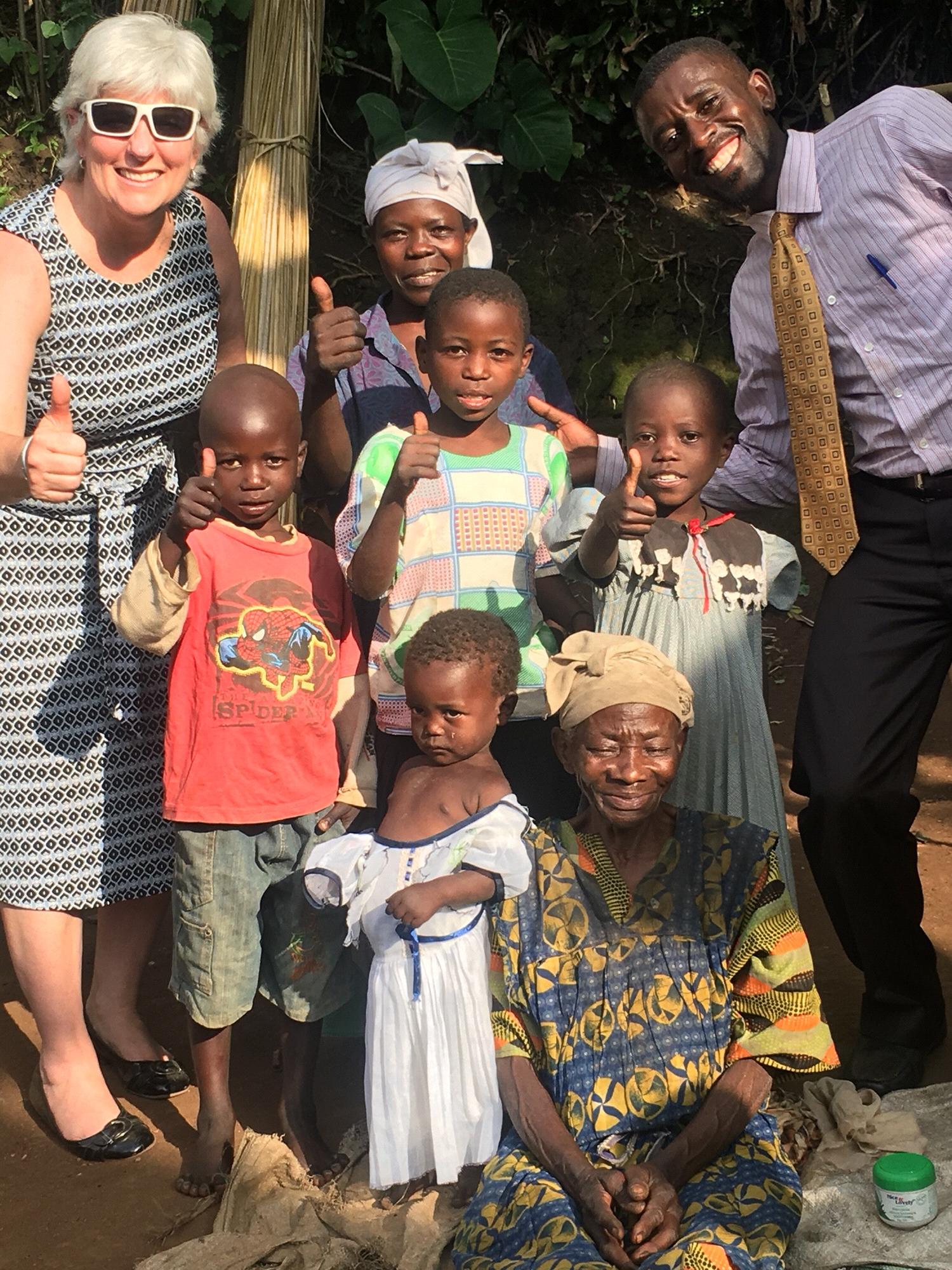Visiting the children from Kaguma Education Center in a remote area outside of Fort Portal, Uganda in December 2018.