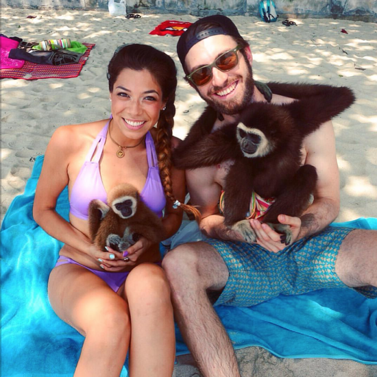 Monkeying around in the year of the Monkey.
Chaweng Beach, Koh Samui, Thailand.
