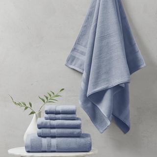 Plume Antimicrobial 6-Piece Feather Touch Towel Set