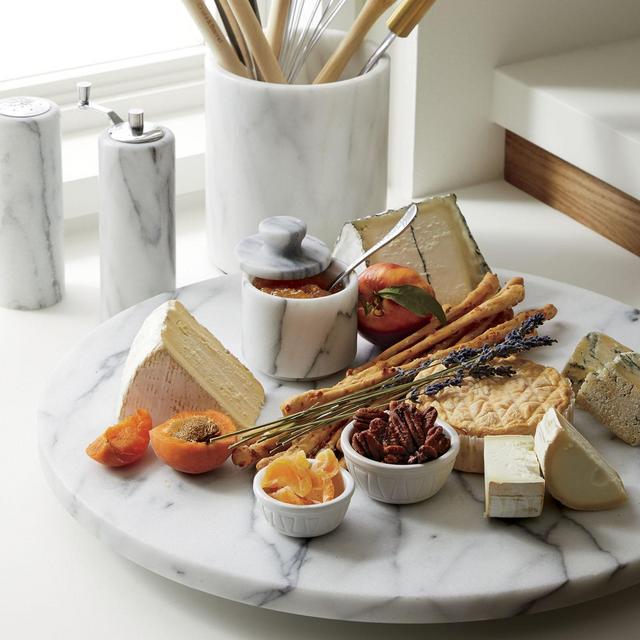 French Kitchen Marble Utensil Holder