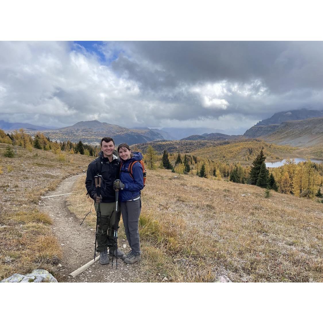 Our first larch hike