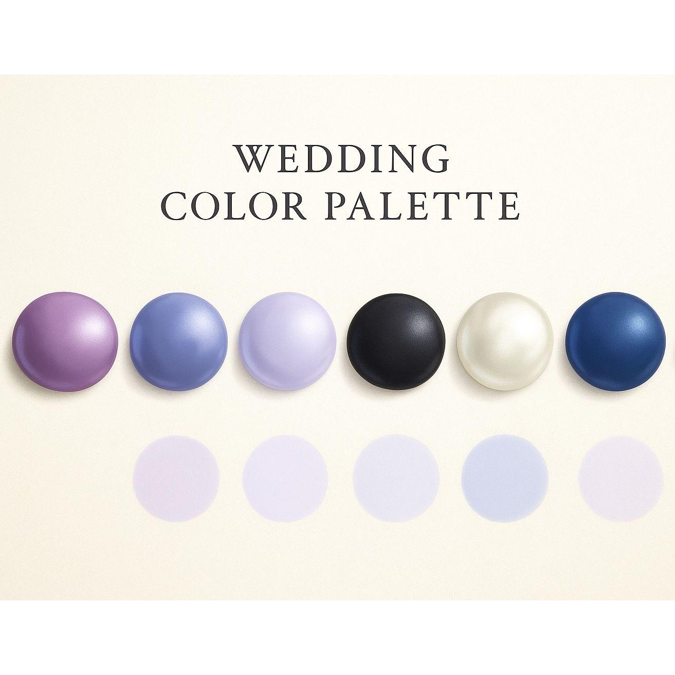 Wedding party will be wearing dusty lilac dresses and black suit