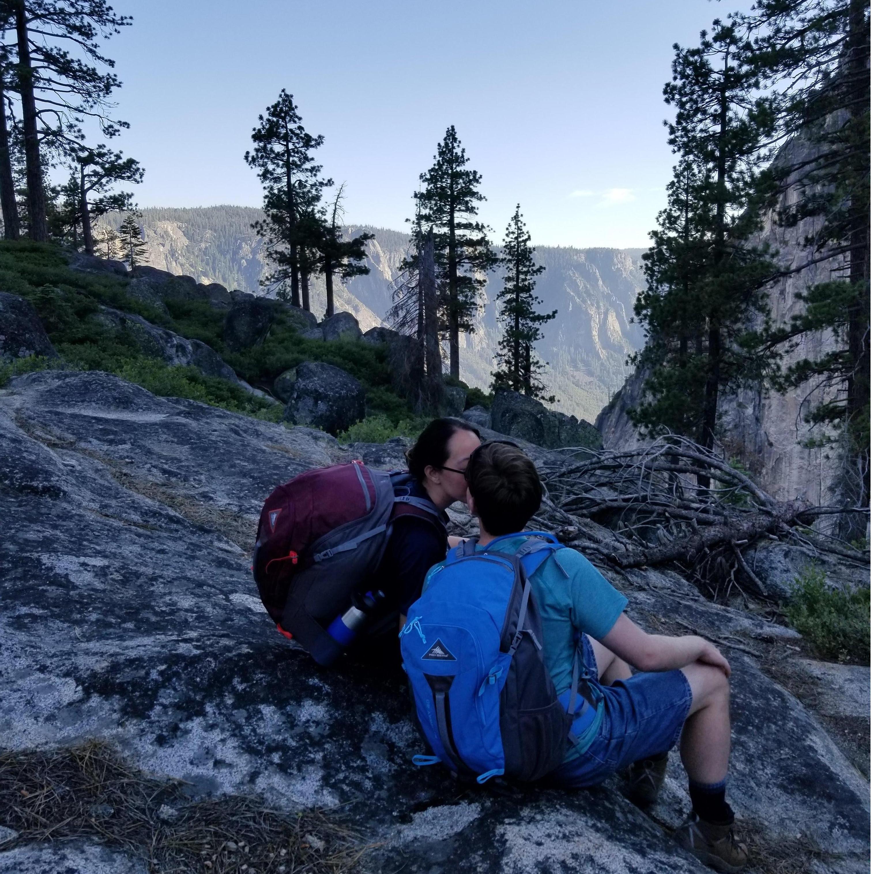 Yosemite hiking