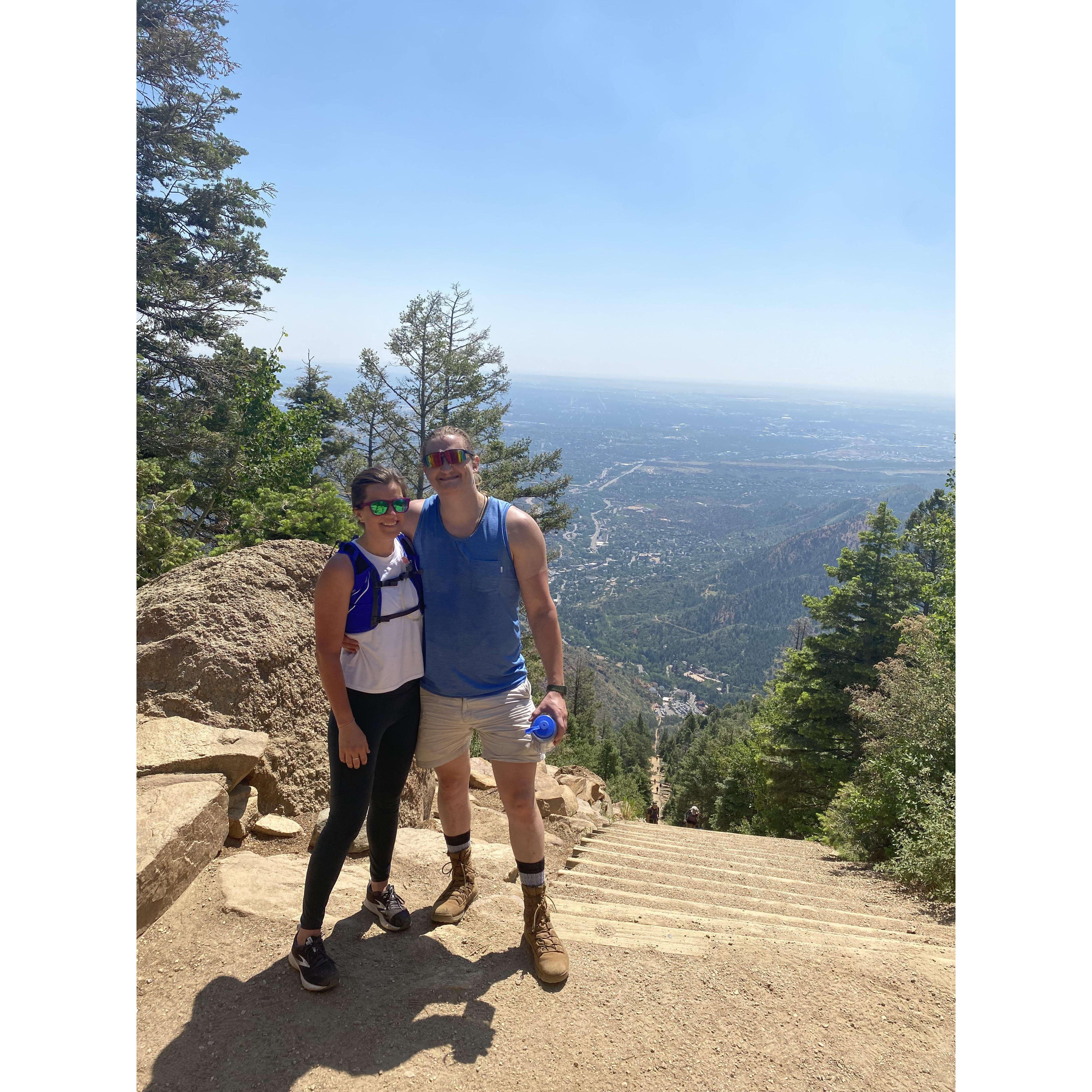 2744 steps of the Incline later!