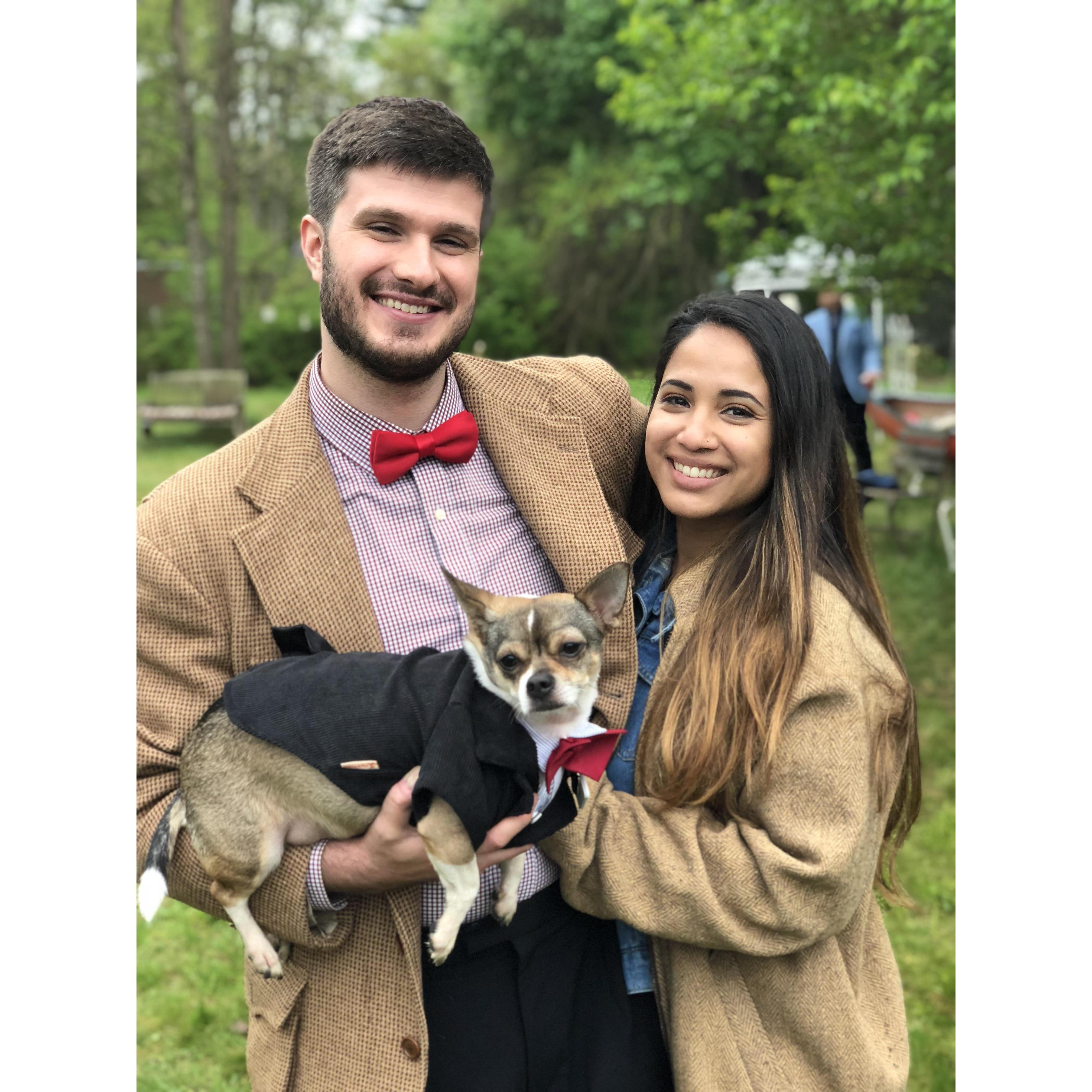 With our baby boy <3
