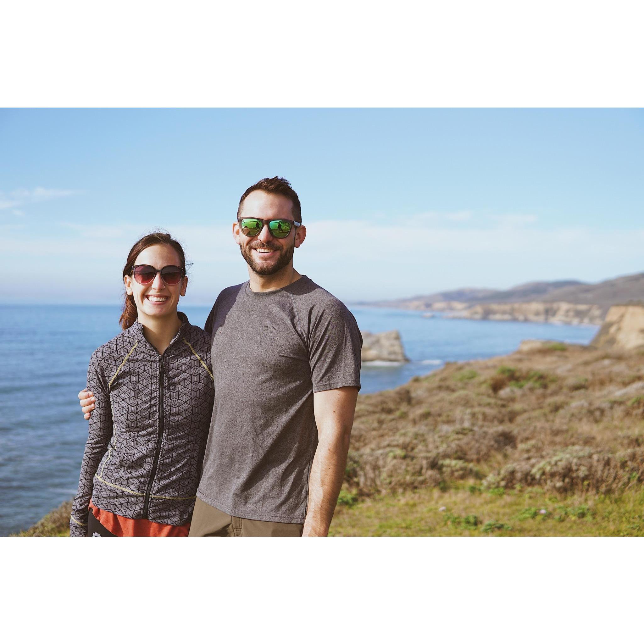 One of our first photos as a couple
