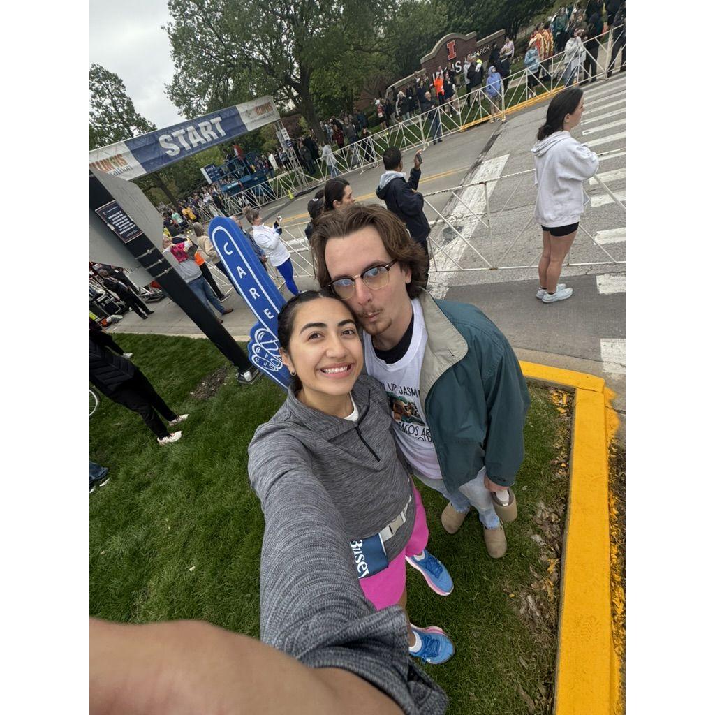 J's first Half Marathon