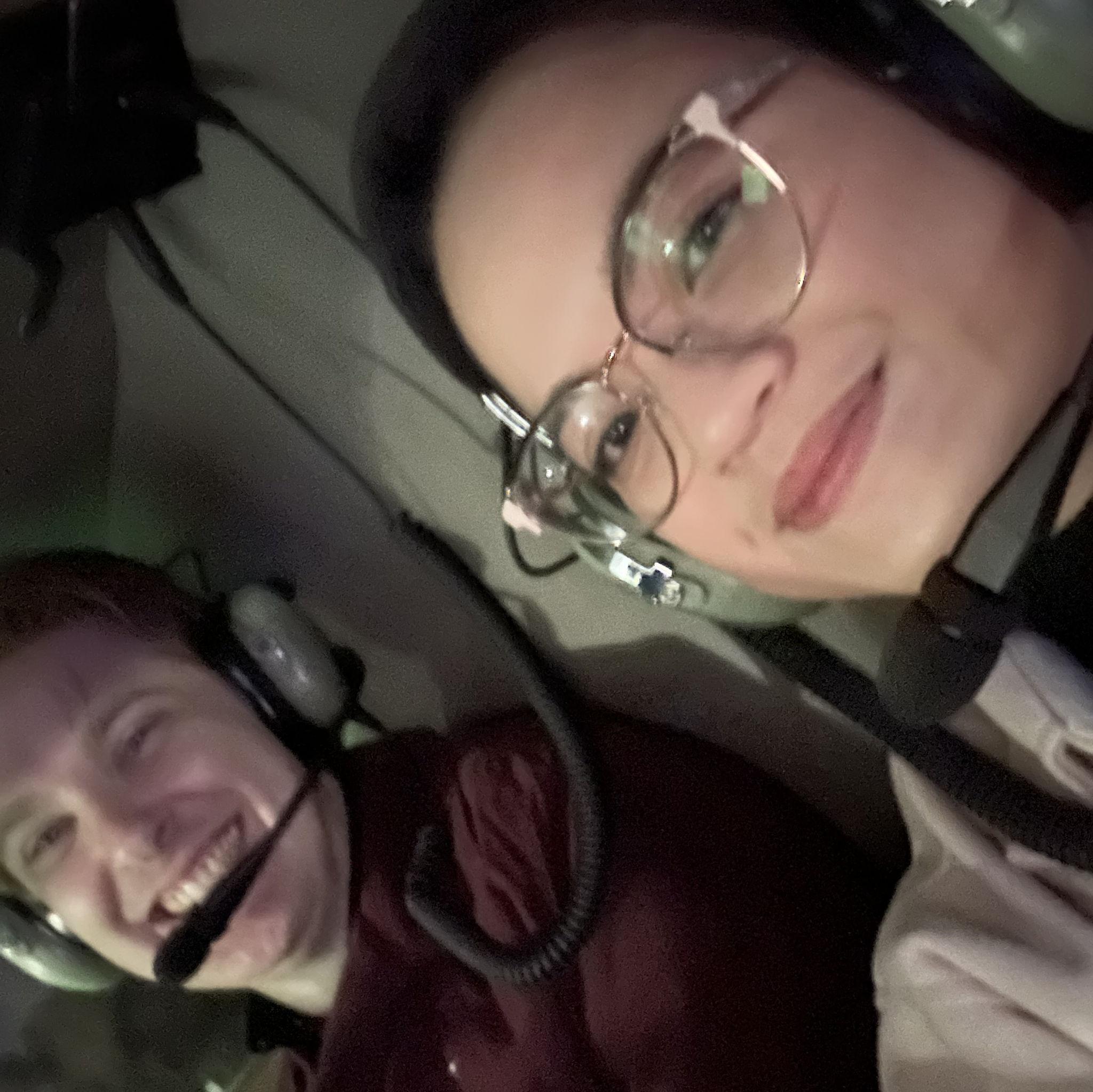 5 years = helicopter ride over St. Aug!